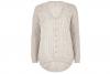 River Island - Stone cable knit jumper